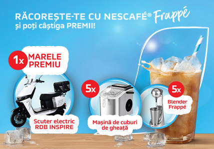 Răcorește-te cu Nescafe Frappe!