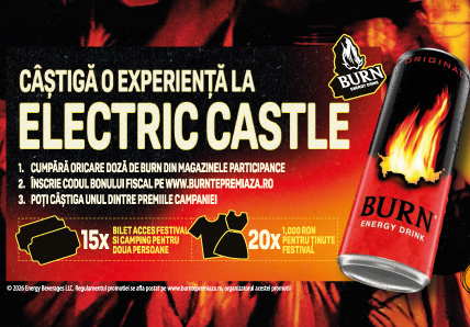 Căștigă o experiență la Electric Castle cu LaDoiPași si Burn