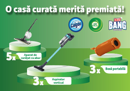 Câștigă cu LaDoiPași și Calgon