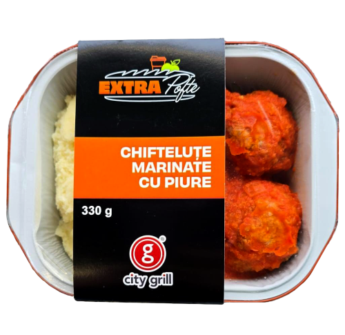CITY GRILL - Chiftelute marinate cu piure